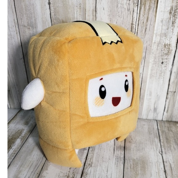 10' Lankybox Boxy Plush Toy Pillow Soft Stuffed Animal Yellow Cartoon - Picture 7 of 7